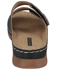 Gc Shoes Women's Gretchen Double Strap Footbed Flat Sandals