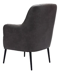 Zuo 35" Steel, Polyester Tasmania Boho Chic Accent Chair