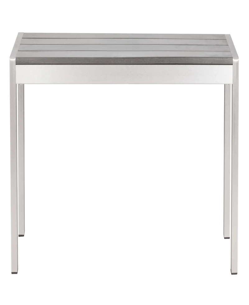 Zuo 59" Aluminum Metropolitan Double Bench