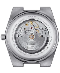 Tissot Men's Swiss Automatic Prx Rubber Strap Watch 40mm