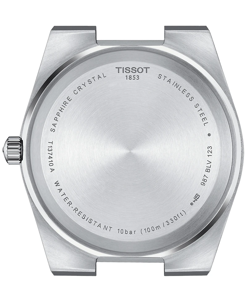 Tissot Men's Swiss Prx Black Rubber Strap Watch 40mm