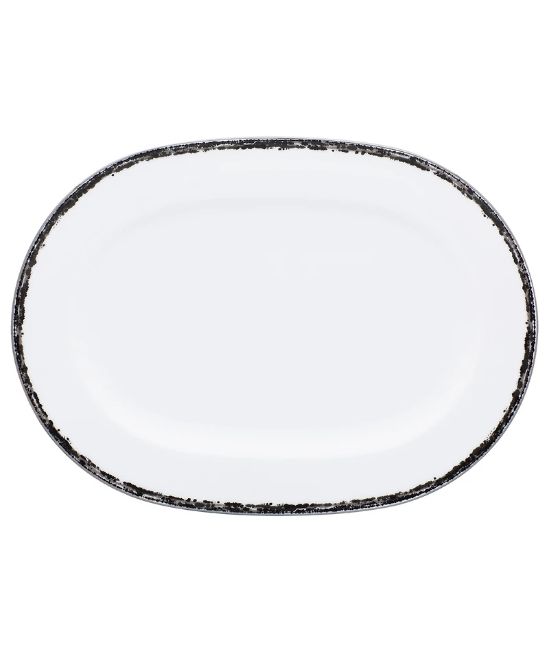 Noritake Rill Oval Platter, 14"