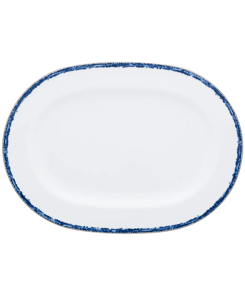Noritake Rill Oval Platter, 14"