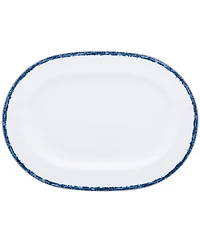 Noritake Rill Oval Platter, 14"