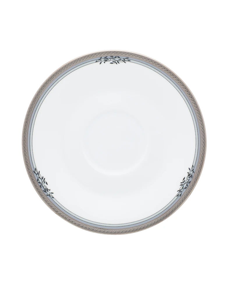 Noritake Laurelvale 4 Piece Saucer Set, Service for 4