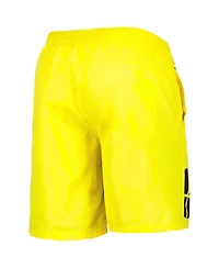 Men's G-iii Sports by Carl Banks Gold Utah Jazz Sea Wind Swim Trunks