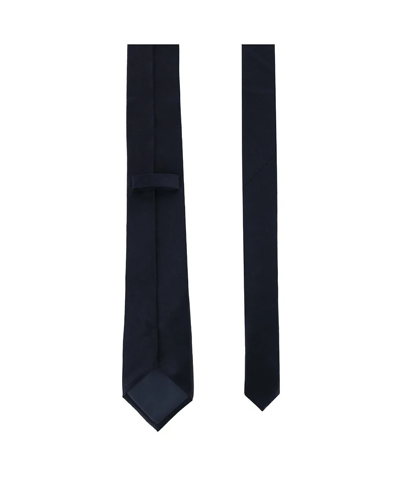 Trafalgar Men's Sutton Solid Color Silk Necktie