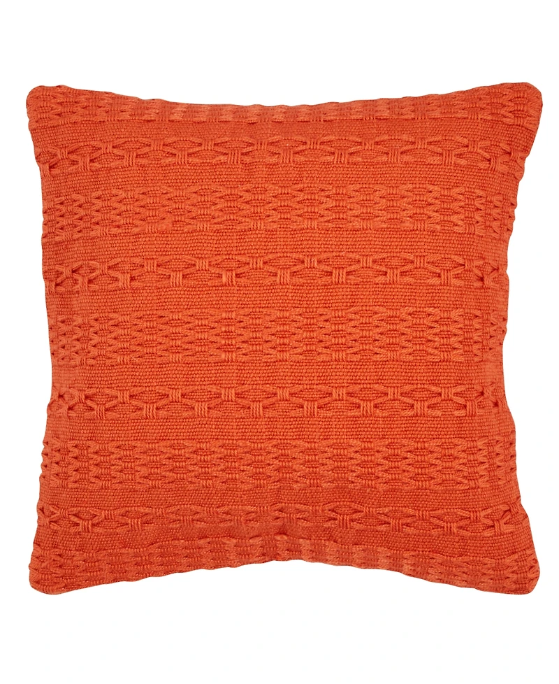 Tommy Bahama Home Island Essentials Cross Weave Dobby Decorative Pillow, 20" x 20"