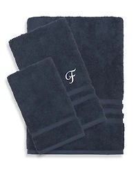 Linum Home Turkish Cotton Personalized Denzi -Pc. Bath Towel Set