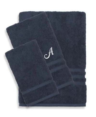 Linum Home Turkish Cotton Personalized Denzi Bath Towels