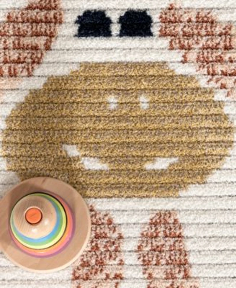 Nuloom Pearl Avianna Giraffe Kids Fringe Area Rug