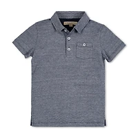 Hope & Henry Baby Boys Organic Cotton Short Sleeve Classic Knit Polo