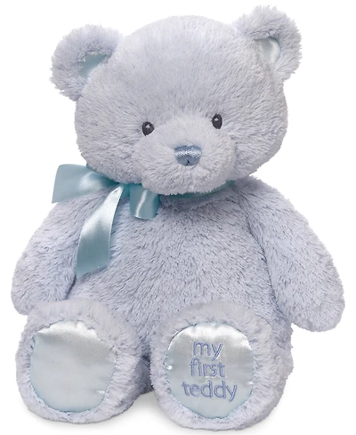 Gund Baby My First Teddy Plush Blue Bear