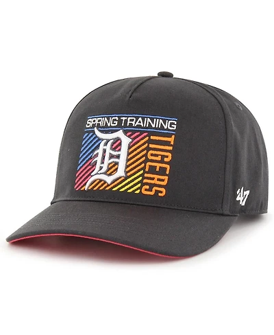 Men's '47 Brand Charcoal Detroit Tigers 2023 Spring Training Reflex Hitch Snapback Hat