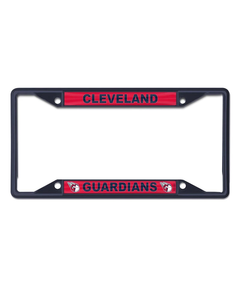 Wincraft Cleveland Guardians Chrome Color License Plate Frame
