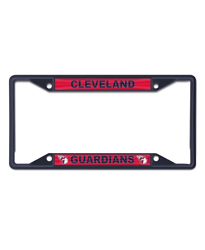 Wincraft Cleveland Guardians Chrome Color License Plate Frame
