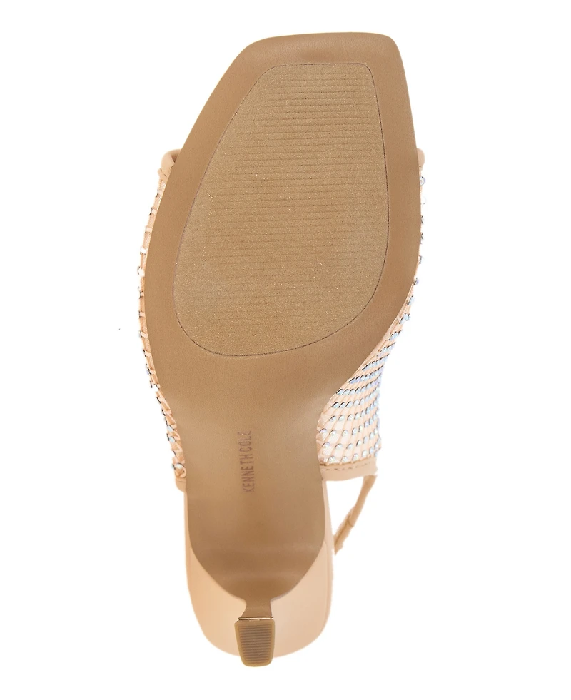 Kenneth Cole New York Women's Hayley Jewel Slingback Heels