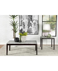 Coaster Home Furnishings 21.75" Asian Hardwood Square End Table