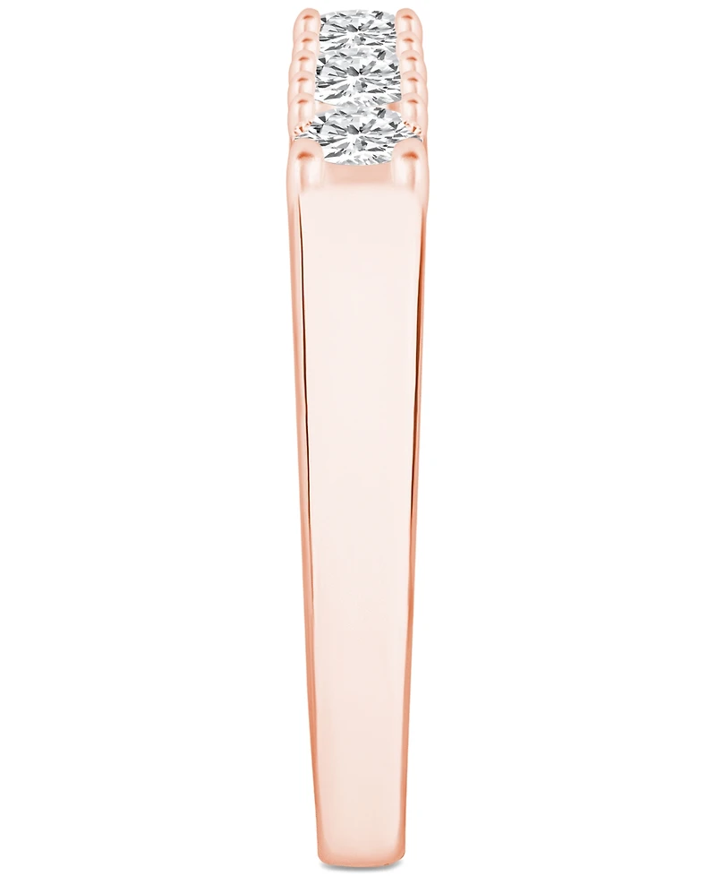 Diamond Five Stone Wedding Band (1/2 ct. t.w.) 14k Gold
