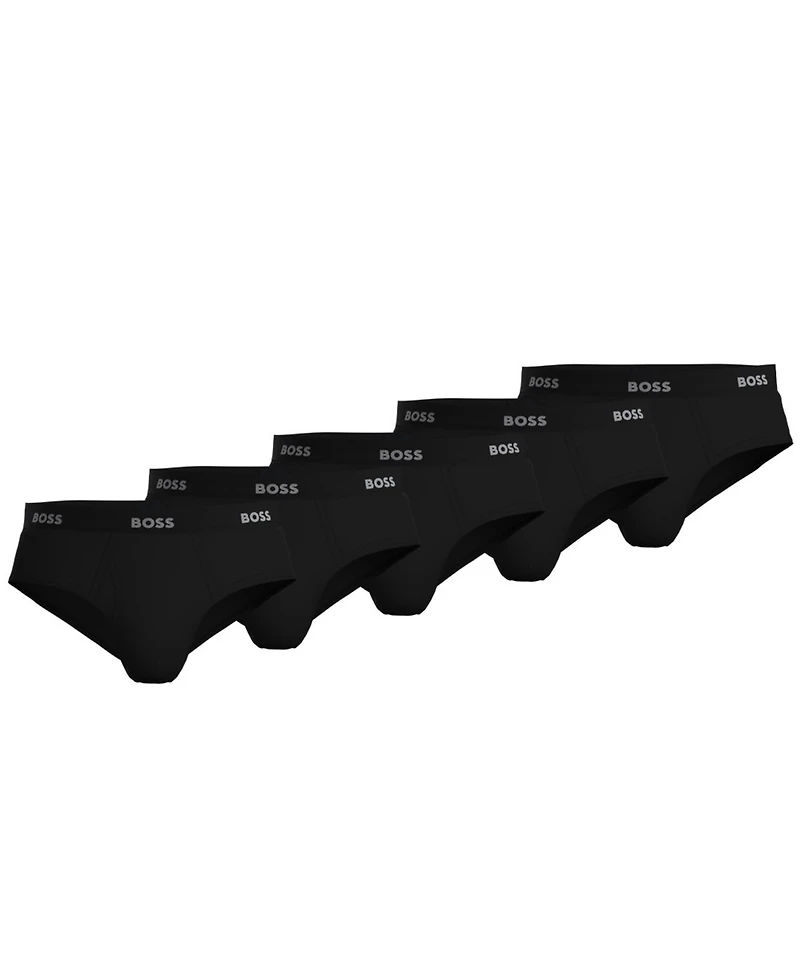 Boss by Hugo Men's 5-Pack Logo Briefs