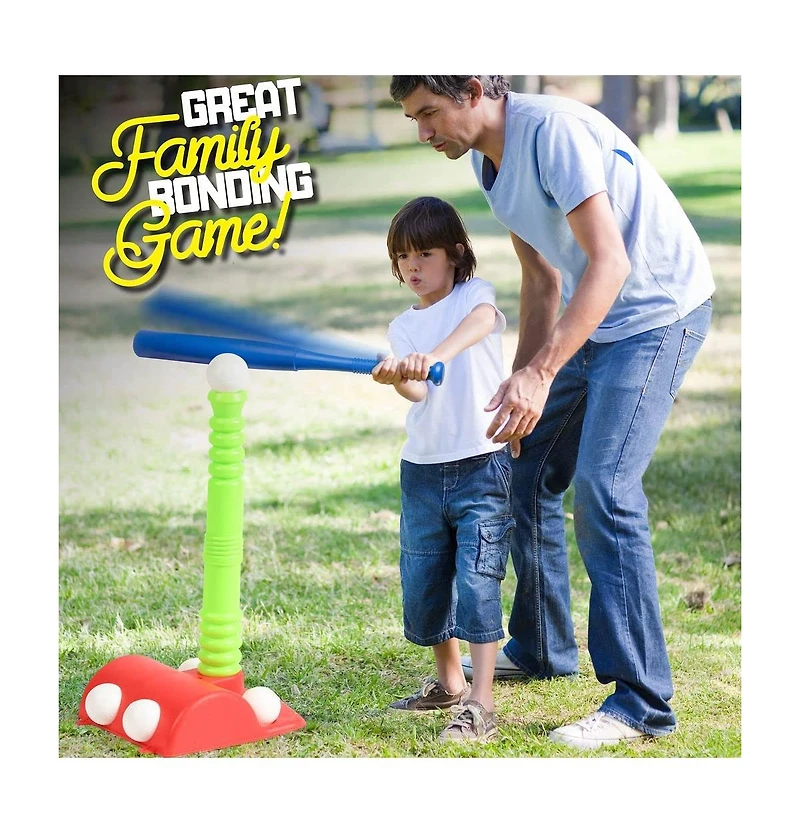 Play22usa Tball Set for Kids 3-5 with 20" Batting Tee