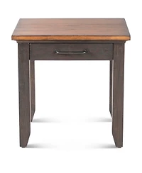 Steve Silver Bear Creek 24" Wide Wooden End Table