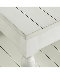Steve Silver Hemingway 24" Wooden Farmhouse End Table