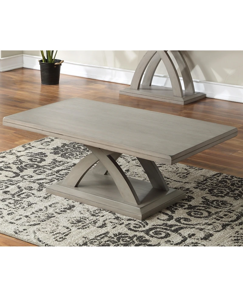 Steve Silver Jocelyn 48" Wooden Cocktail Table