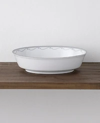 Noritake Satin Flourish Oval Vegetable Bowl