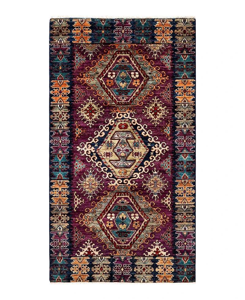 Adorn Hand Woven Rugs Oushak M1982 6'1"x8'9" Area Rug