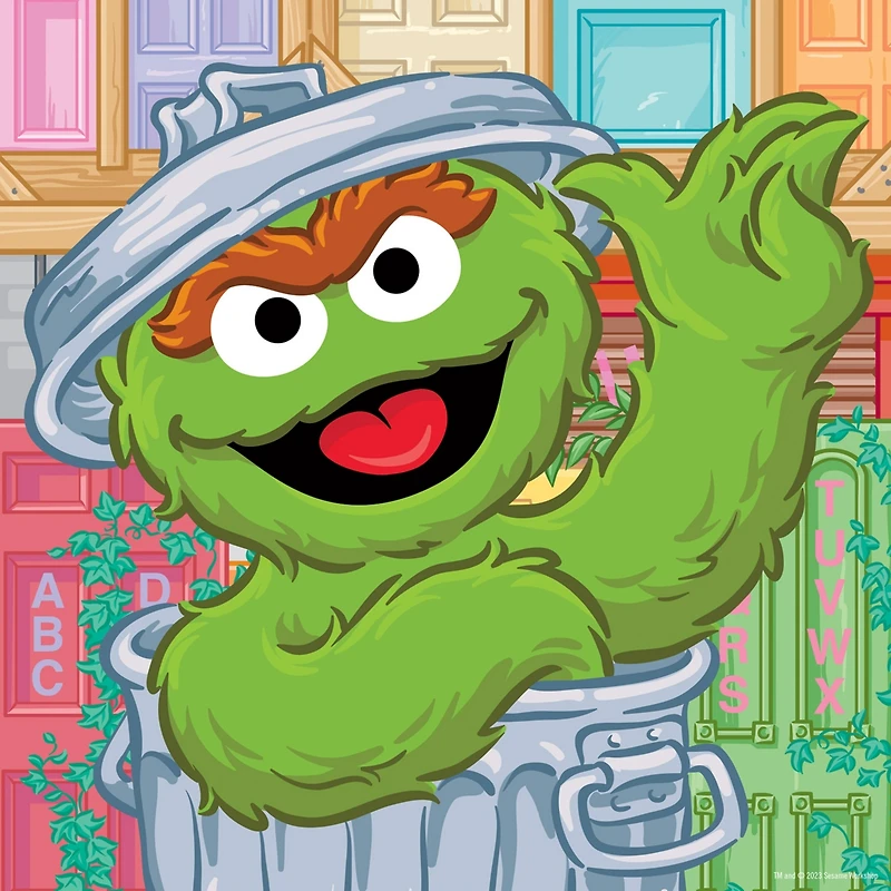 MasterPieces Sesame Street - Oscar the Grouch 25 Piece Jigsaw Puzzle