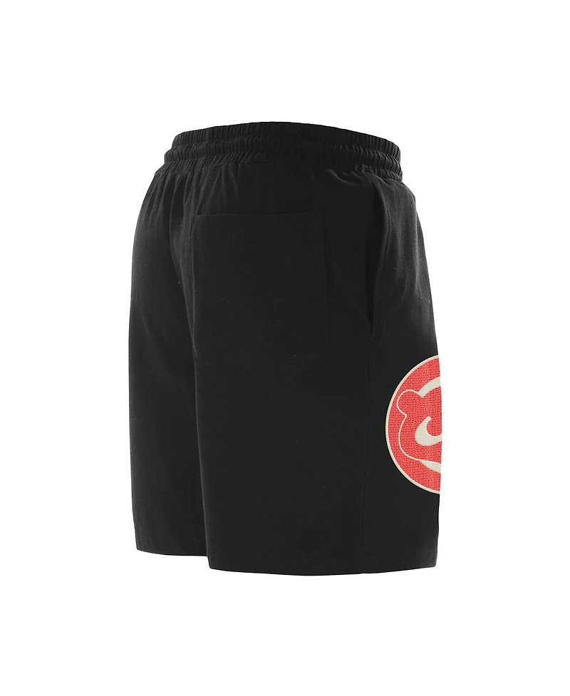 Men's New Era Black Chicago Cubs Color Pack Knit Shorts