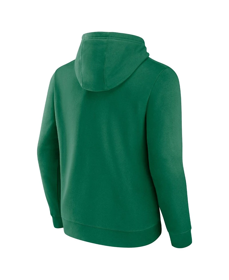 Men's Majestic Kelly Green Oakland Athletics Alternate Utility Pullover Hoodie