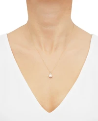 Birthstone Pendant 14k Gold or White