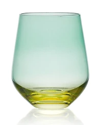 Mikasa Chroma 13 Ounce Stemless Wine Glass 4-Piece Set