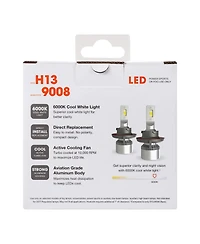 Sylvania H13 | 9008 Led Power sport Headlight Bulbs for Off-Road Use or Fog Lights - 2 Pack