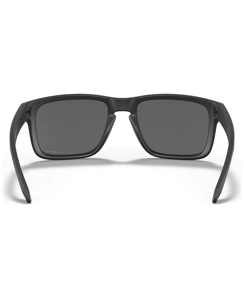 Oakley Men's Polarized Low Bridge Fit Sunglasses, OO9244 Holbrook 56