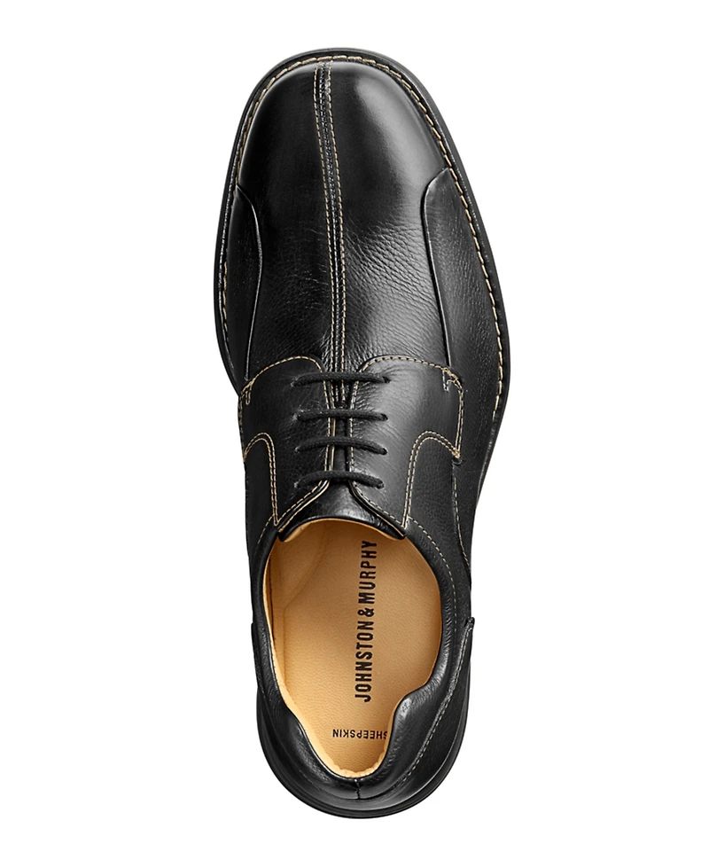 Johnston & Murphy Men's Comfort Shuler Bike Toe Oxford