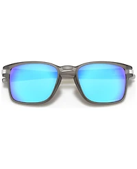 Oakley Men's Low Bridge Fit Sunglasses, OO9354 Latch Square 55