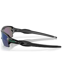 Oakley Men's Polarized Low Bridge Fit Sunglasses, OO9271 Flak 2.0 61