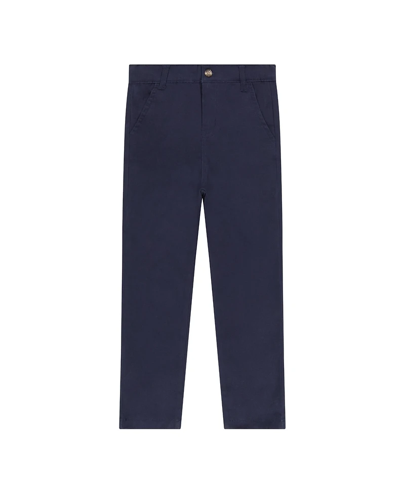 Andy & Evan Toddler Boys Toddler/Child Navy Twill Pants