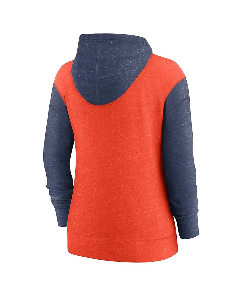 Women's Nike Orange Houston Astros Full-Zip Hoodie