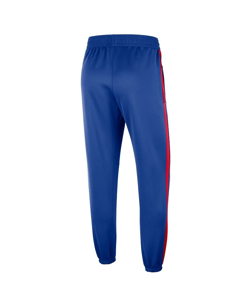Men's Nike Royal Philadelphia 76ers Authentic Showtime Performance Pants
