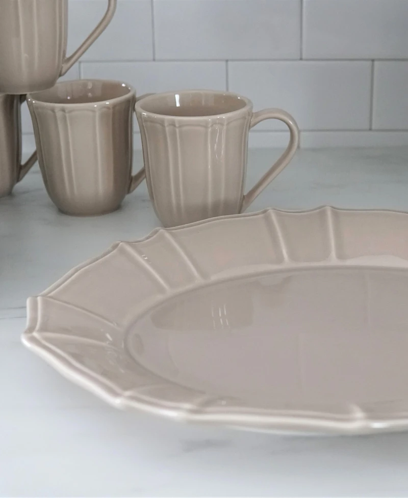 Euro Ceramica Chloe Oval Platter