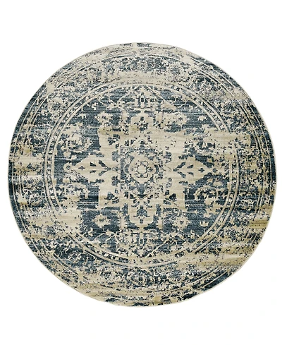 Kas Heritage 9367 7'7" x 7'7" Round Area Rug