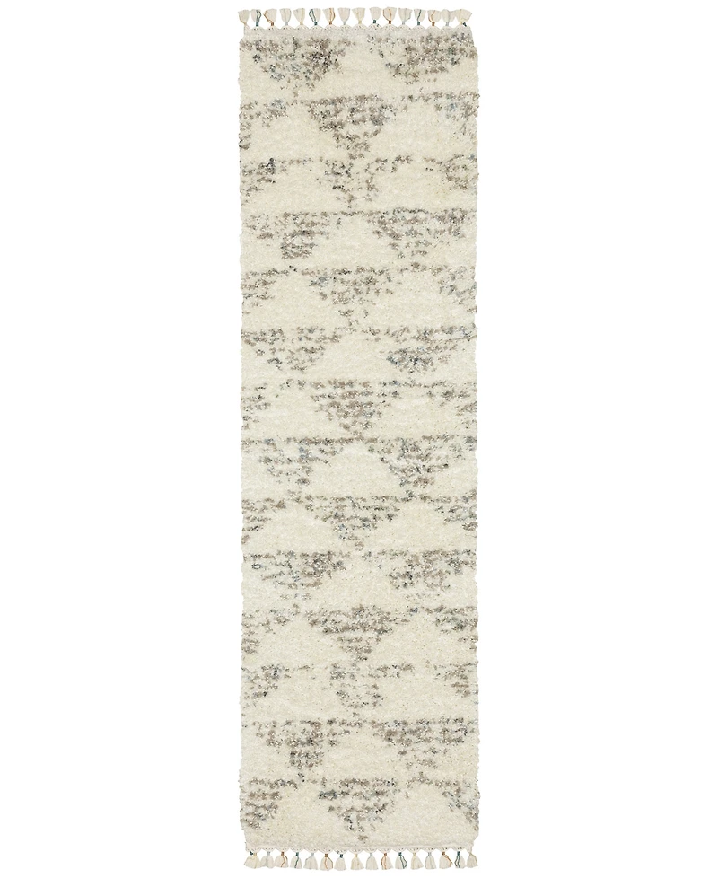 Oriental Weavers Axis AX05A 2'3" x 7'6" Runner Area Rug