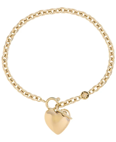 Olivia Burton 18K Gold-Plated Knot Heart Bracelet