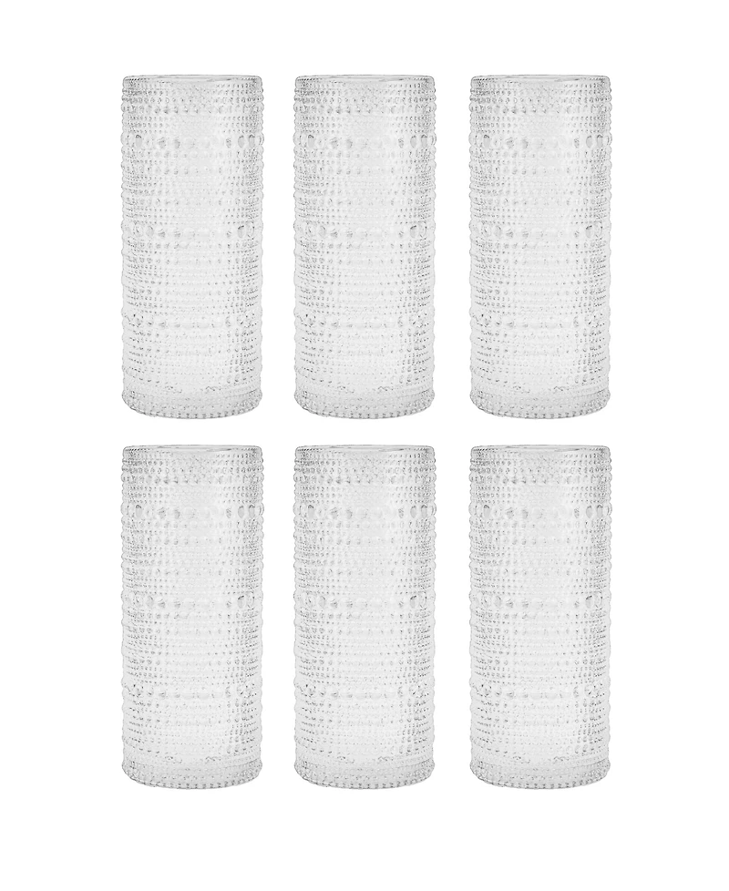 Fortessa Jupiter Collins Highball Glasses, Set of 6