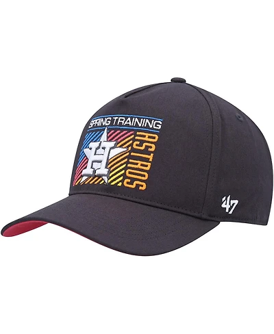 Men's '47 Brand Charcoal Houston Astros 2023 Spring Training Reflex Hitch Snapback Hat