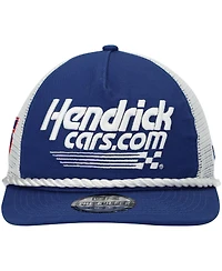 Men's New Era Royal, White Kyle Larson Golfer Snapback Hat